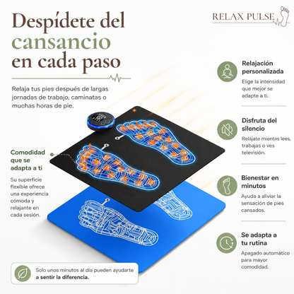 RelaxPulse - Masajeador de Pies EMS